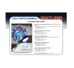 2024 Topps Update Baseball Hobby 12-Box Case - Image 8