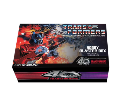 2024 Transformers 40th Anniversary Trading Cards Blaster Box