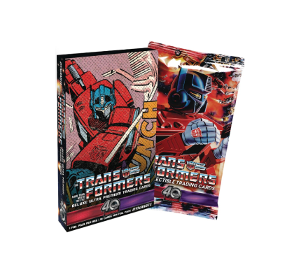 2024 Transformers 40th Anniversary Trading Cards Deluxe 12-Box Case