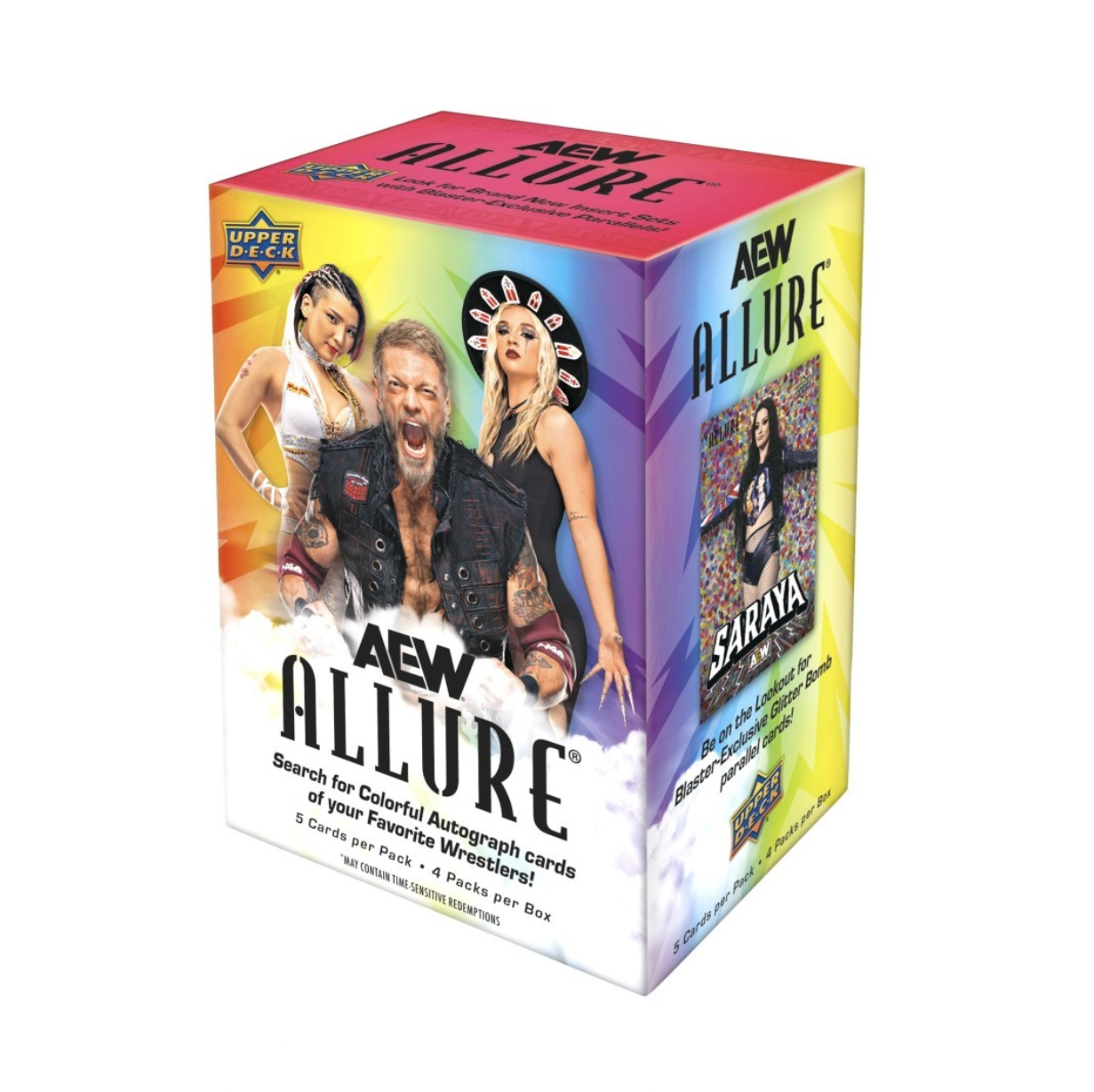 2024UpperDeckAEWWrestlingAllureBlasterBox1 2024 Upper Deck AEW Wrestling Allure Blaster Box - Image 1