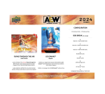 2024 Upper Deck AEW Wrestling Hobby 12-Box Case - Image 7