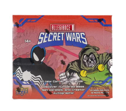 2024 Upper Deck Marvel Allegiance Secret Wars Hobby Box