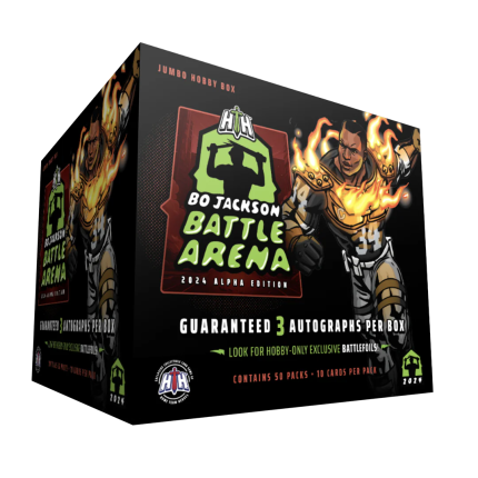 Bo Jackson Battle Arena Alpha Edition Jumbo Hobby Box