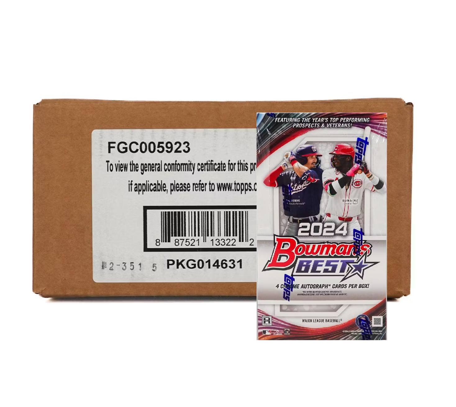 2024_Bowman_s_Best_Baseball_Hobby_8-Box_Case2 2024 Bowman's Best Baseball Hobby 8-Box Case - Image 1