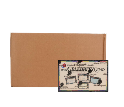 2024 Historic Autographs Celebrity Quad Hobby 4-Box Case