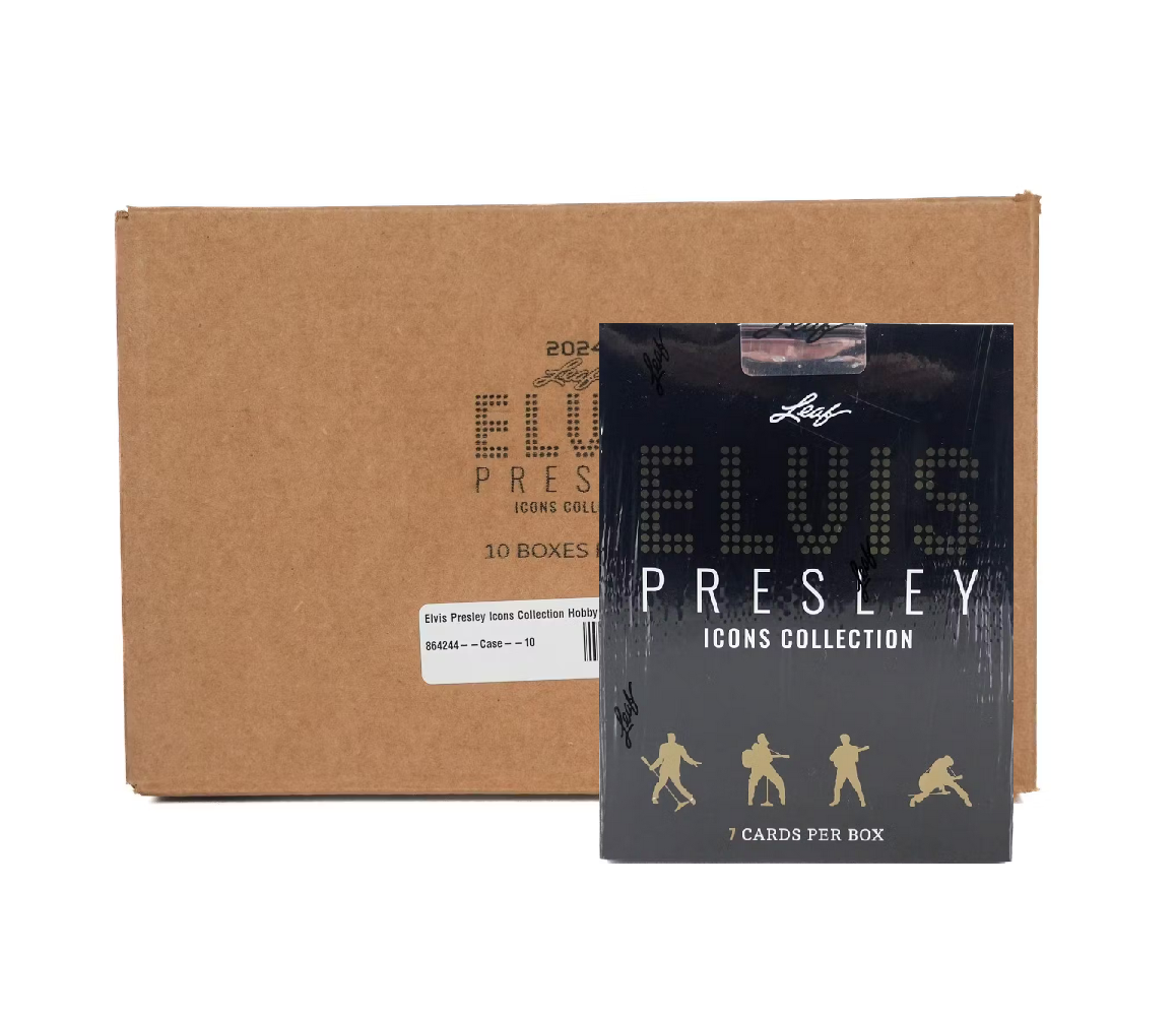 2024_Leaf_Elvis_Presley_Icons_Collection_Hobby_10-Box_Case2 2024 Leaf Elvis Presley Icons Collection Hobby 10-Box Case - Image 1