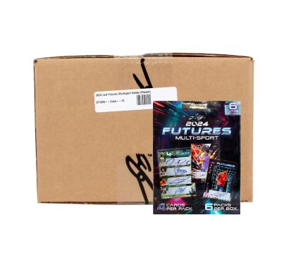 2024 Leaf Futures Multi-Sport Hobby 12-Box Case