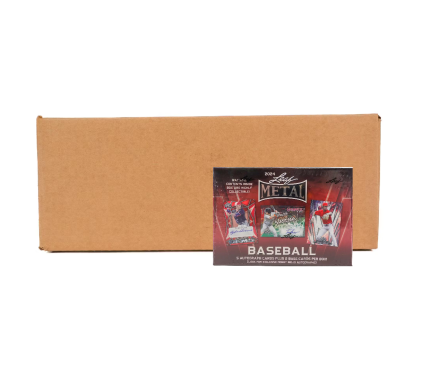 2024 Leaf Metal Baseball Hobby 12-Box Case