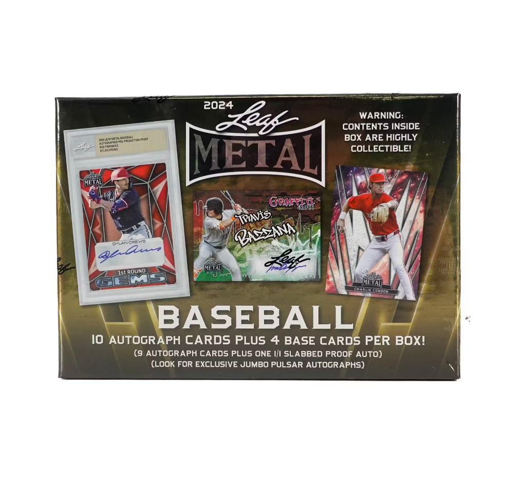 2024_Leaf_Metal_Baseball_Jumbo_Hobby_Box 2024 Leaf Metal Baseball Jumbo Hobby Box - Image 1