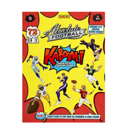 2024 Panini Absolute Football KABOOM! Countdown Calendar
