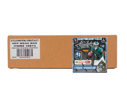 2024 Panini Absolute Football Mega 20-Box Case (Black Parallels)