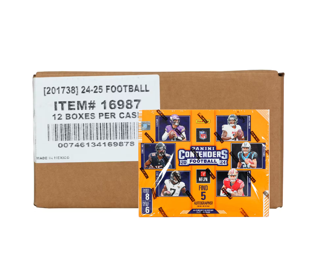 2024_Panini_Contenders_Football_Hobby_12-Box_Case2 2024 Panini Contenders Football Hobby 12-Box Case - Image 1