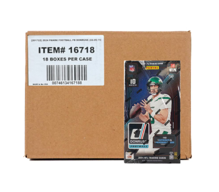 2024 Panini Donruss Football Hobby 18-Box Case