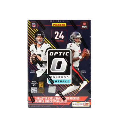 2024 Panini Donruss Optic Football Blaster Box (Purple Shock Parallels)