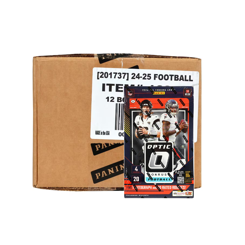 2024_Panini_Donruss_Optic_Football_Hobby_12-Box_Case2 2024 Panini Donruss Optic Football Hobby 12-Box Case - Image 1