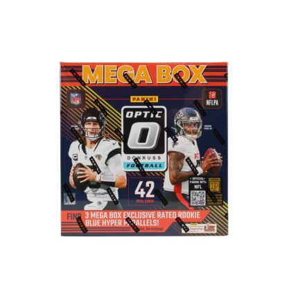 2024 Panini Donruss Optic Football Mega Box (Blue Hyper Parallels)