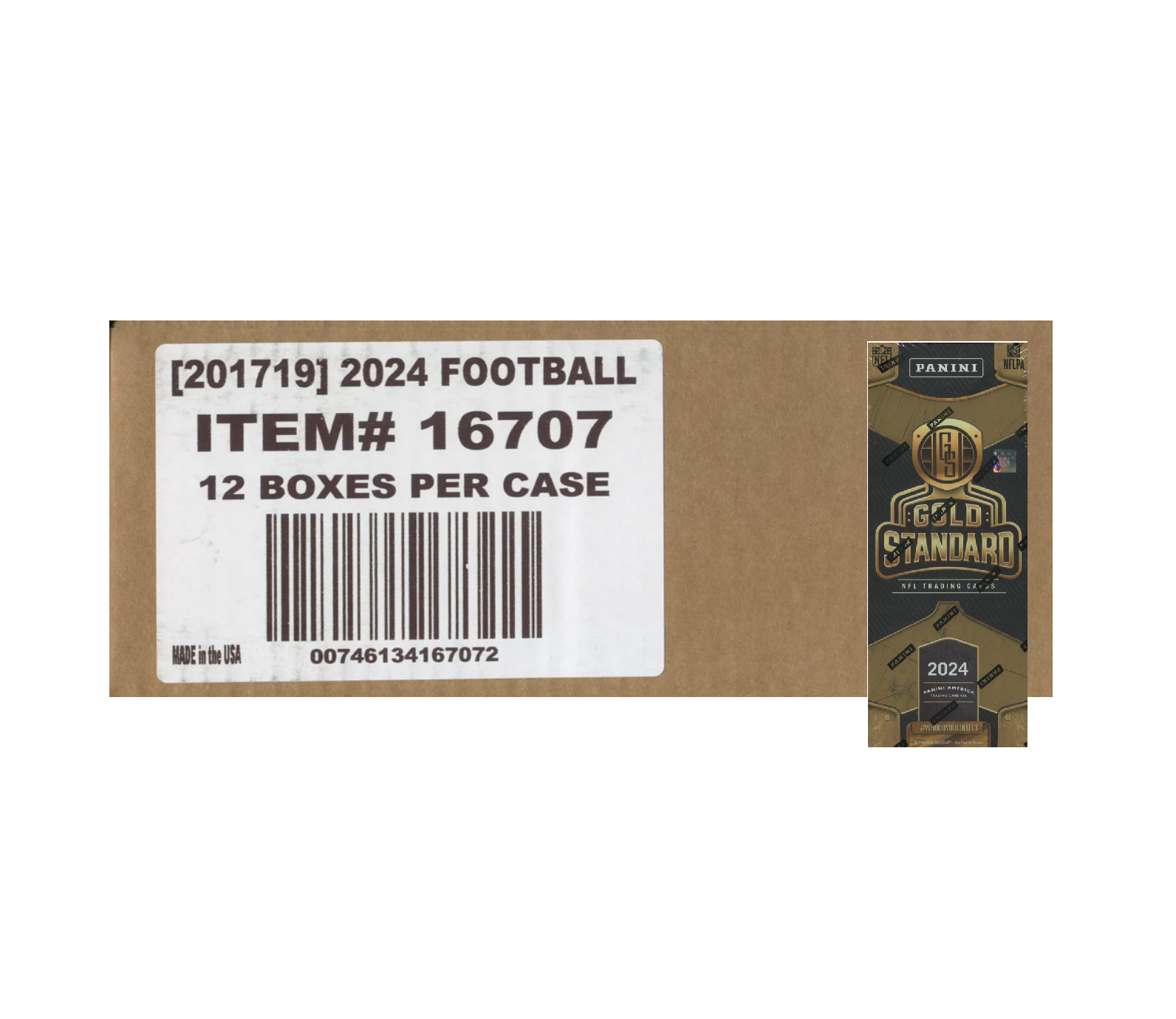 2024_Panini_Gold_Standard_Football_Hobby_12-Box_Case2 2024 Panini Gold Standard Football Hobby 12-Box Case - Image 1