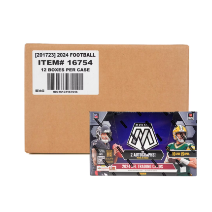 2024 Panini Mosaic Football Hobby 12-Box Case
