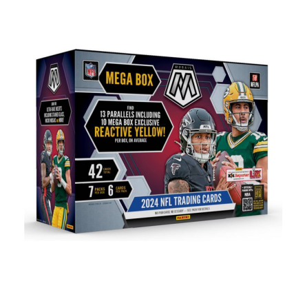 2024 Panini Mosaic Football Hobby Mega 20-Box Case (Reactive Yellow)