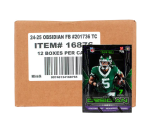 2024 Panini Obsidian Football Hobby 12-Box Case