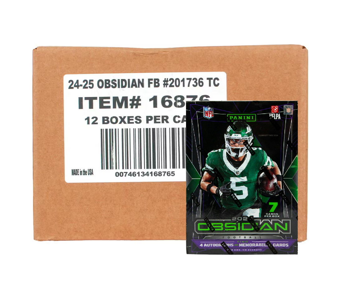 2024_Panini_Obsidian_Football_Hobby_12-Box_Case2 2024 Panini Obsidian Football Hobby 12-Box Case - Image 1