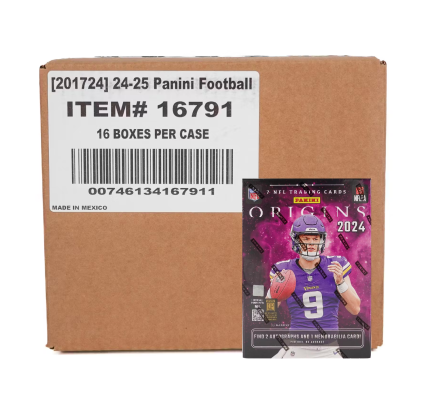 2024 Panini Origins Football Hobby 16-Box Case