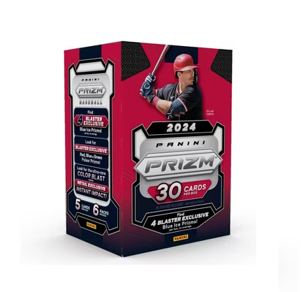 2024 Panini Prizm Baseball Blaster Box (Blue Ice)