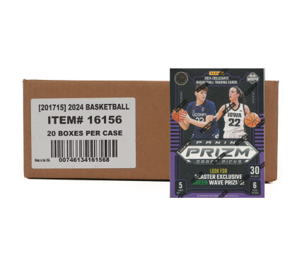 2024 Panini Prizm Draft Picks Basketball Blaster 20-Box Case (Green Wave)