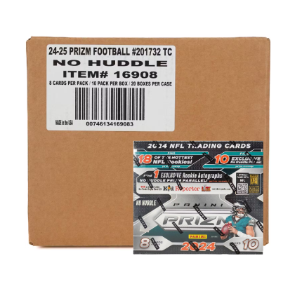2024 Panini Prizm Football No Huddle Hobby 20-Box Case