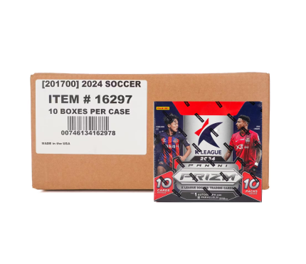 2024 Panini Prizm K League Soccer Hobby 10-Box Case