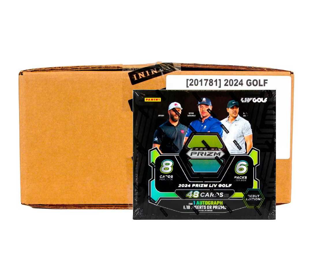 2024_Panini_Prizm_LIV_Golf_Hobby_16-Box_Case2 2024 Panini Prizm LIV Golf Hobby 16-Box Case - Image 1