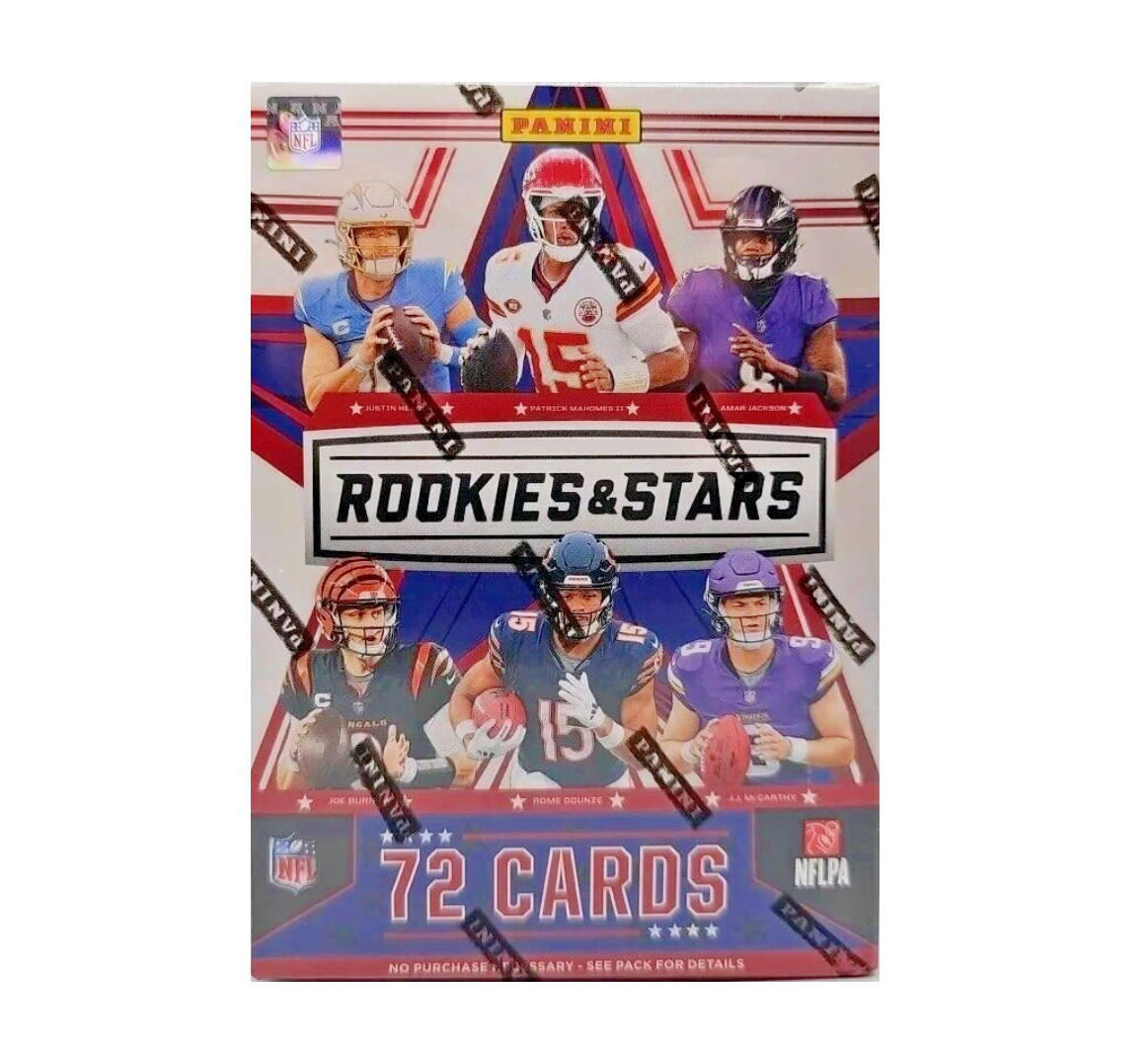 2024_Panini_Rookies_Stars_Football_Blaster_Box 2024 Panini Rookies & Stars Football Hobby Blaster Box - Image 1