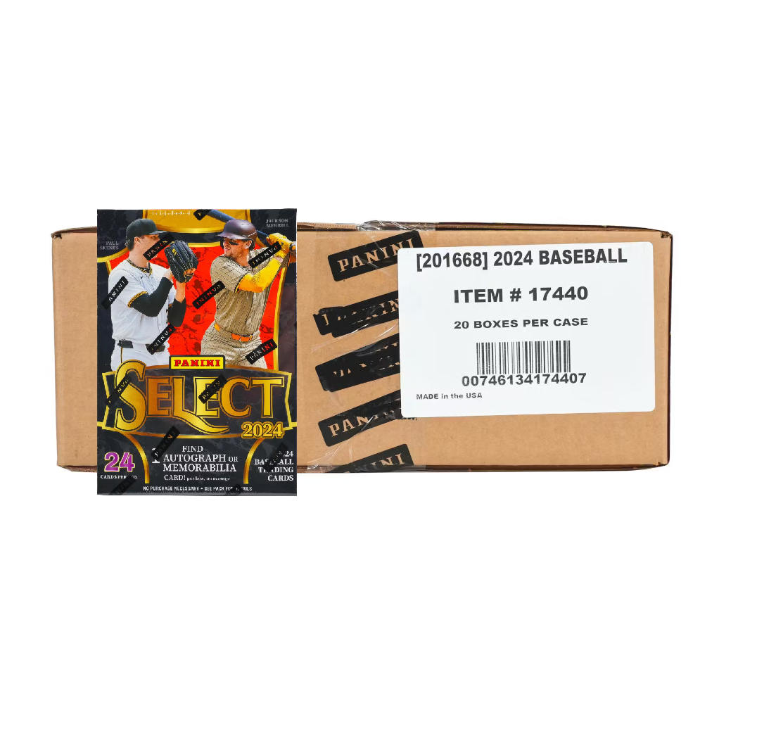 2024_Panini_Select_Baseball_Hobby_Blaster_20-Box_Case2 2024 Panini Select Baseball Hobby Blaster 20-Box Case - Image 1