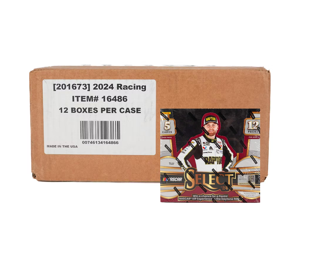 2024_Panini_Select_Racing_Hobby_12-Box_Case2 2024 Panini Select Racing Hobby 12-Box Case - Image 1