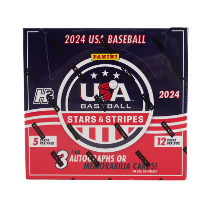 2024 Panini USA Stars & Stripes Baseball H2 Hobby Box