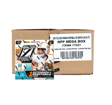 2024 Panini Zenith Football Mega 20-Box Case