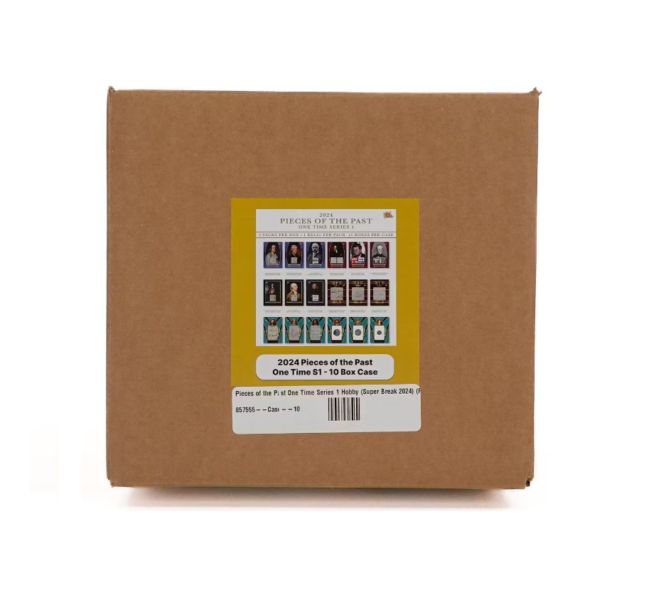 2024 Pieces of the Past One Time Edition Series 1 Hobby 10-Box Case - Image 3