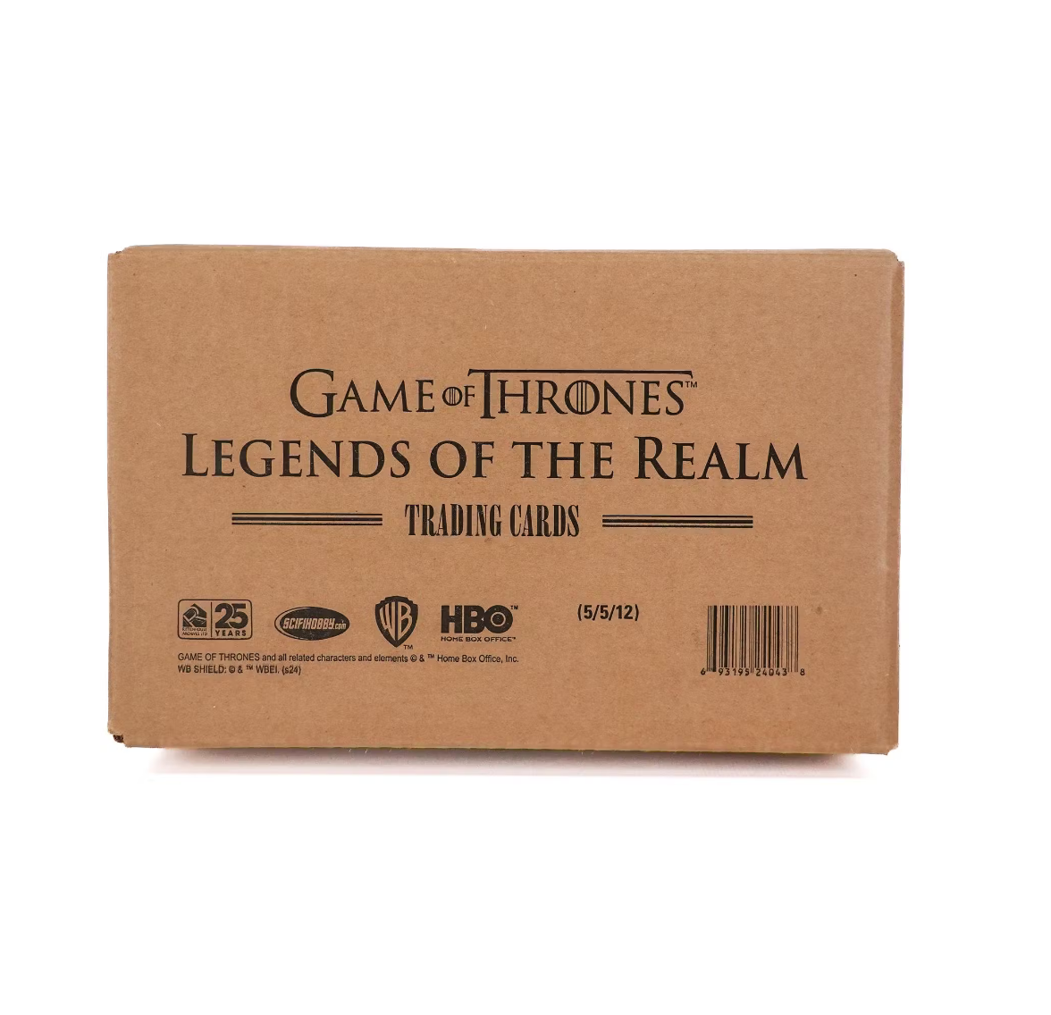 2024 Rittenhouse Game Of Thrones Legends of the Realm Trading Cards Hobby 12-Box Case - Image 3