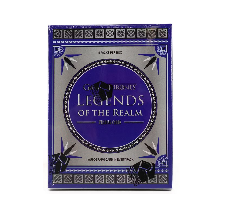 2024_Rittenhouse_Game_Of_Thrones_Legends_of_the_Realm_Trading_Cards_Hobby_Box 2024 Rittenhouse Game Of Thrones Legends of the Realm Trading Cards Hobby Box - Image 1
