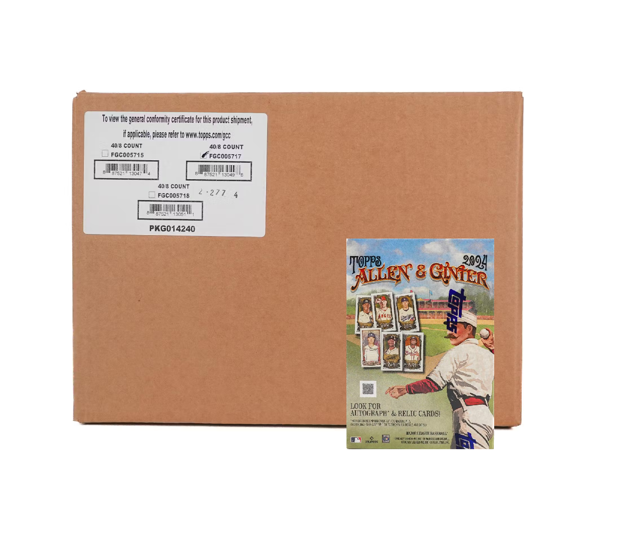 2024_Topps_Allen_Ginter_Baseball_Blaster_40-Box_Case2 2024 Topps Allen & Ginter Baseball Blaster 40-Box Case - Image 1