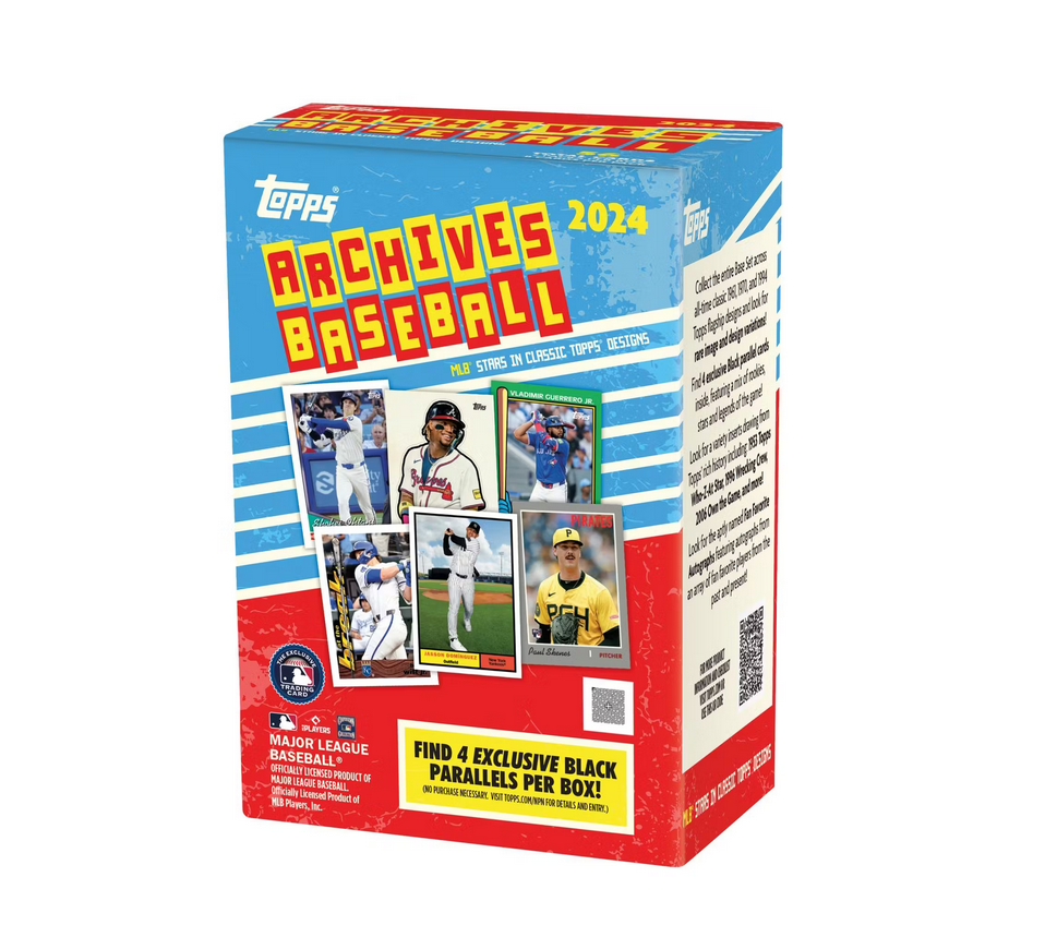 2024_Topps_Archives_Baseball_Blaster_Box1 2024 Topps Archives Baseball Blaster 40-Box Case - Image 1