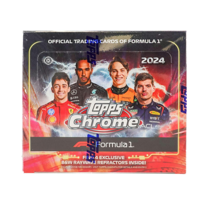 2024 Topps Chrome F1 Formula 1 Qualifying Lap Hobby Box
