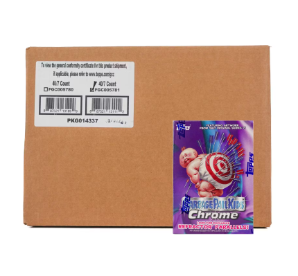 2024 Topps Chrome Garbage Pail Kids Series 7 Blaster 40-Box Case