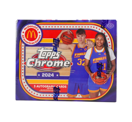 2024 Topps Chrome McDonald's All American Basketball Hobby Box