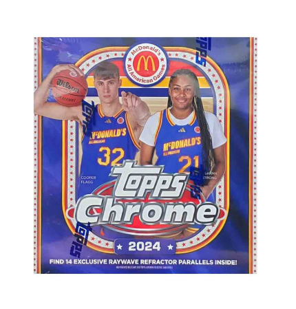 2024 Topps Chrome McDonald's All American Basketball Mega Box