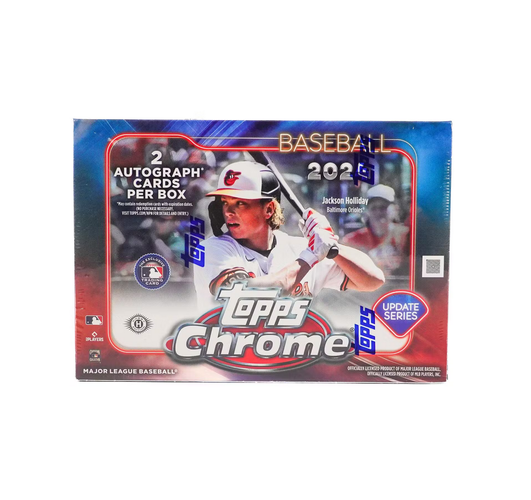 2024_Topps_Chrome_Update_Series_Baseball_Breakers_Delight_Box 2024 Topps Chrome Update Series Baseball Breaker's Delight Box - Image 1