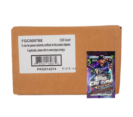 2024 Topps Cosmic Chrome Baseball Hobby 12-Box Case