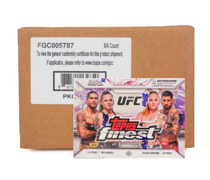 2024 Topps Finest UFC Hobby 8-Box Case