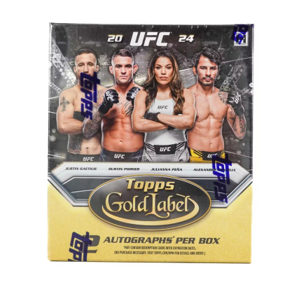 2024 Topps Gold Label UFC Hobby Box