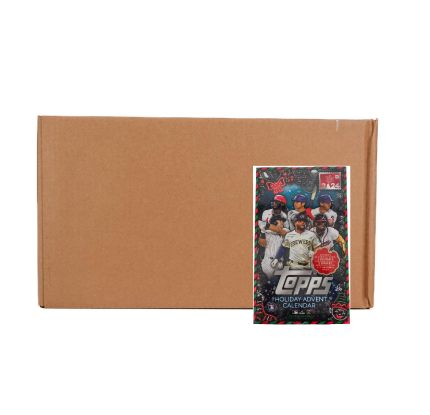 2024 Topps Holiday Baseball Advent Calendar 8-Box Case